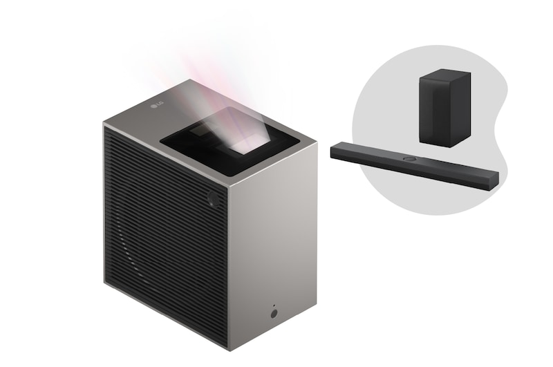 LG Pack | LG CineBeam S + LG Soundbar S70TY, LG PU615U.S70TY